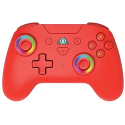 Subsonic Wireless Led Controller Red for Switch (Switch), Gaming Controller, Rot