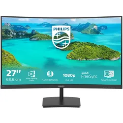 Philips E-Line 271E1SCA 27 Zoll Full HD Curved VA LED 16:9 75 Hz Monitor