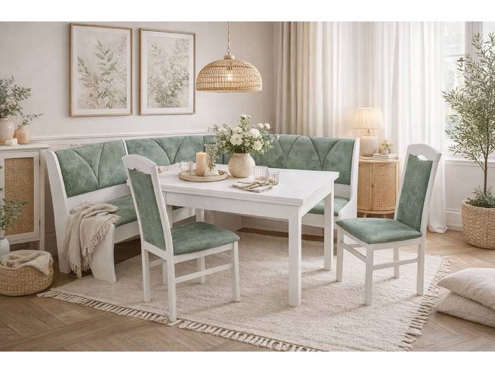 moebel-direkt-online Sitzgruppe 4teilige Eckbankgruppe, (Spar-Set, 4teiliges Set)