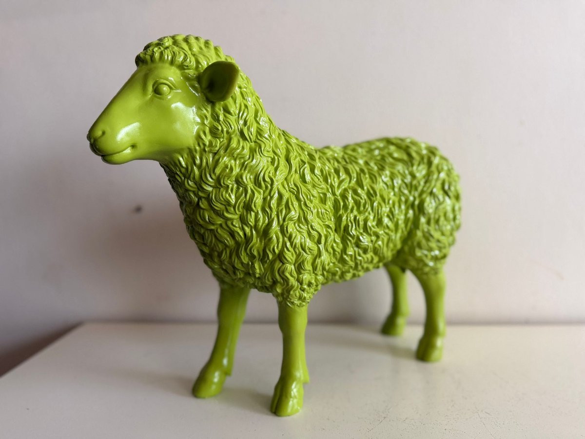 Goodyz Boerderij Dieren Schapen - Kleurige Schapen - Groen - Staand - L