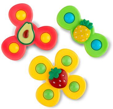Baby Wells Brinquedo Sensorial Spinner para Bebé 3 un