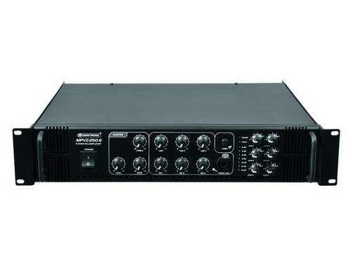 Omnitronic MPVZ-250.6 ELA-Verstärker 250W 6-Zonen