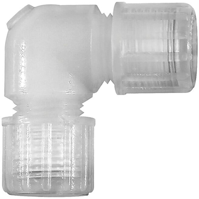 Riegler Raccord coudé pour tuyau 6/8 mm, PFA (140.12.603)