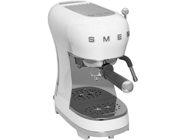 Smeg Siebträgermaschine ECF02WHEU Siebträgermaschine weiß