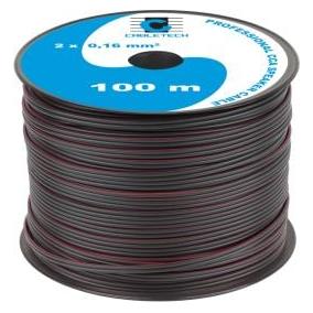 Cabletech Przewód Kabel głośnikowy CCA (0.12 m, 0.32 mm²) (40963551)