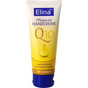 Elina-med Handcreme Pflegend Hautstraffend, Q10 und Urea, für alle Hauttypen, 75 ml