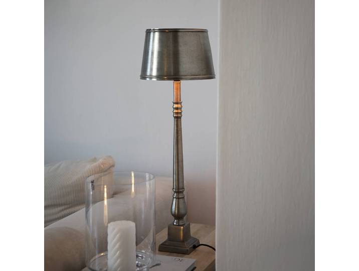 Markslöjd Tischlampe Metallo, chrom / silber, für Wohn- / Esszimmer, Metall, Tischlampe