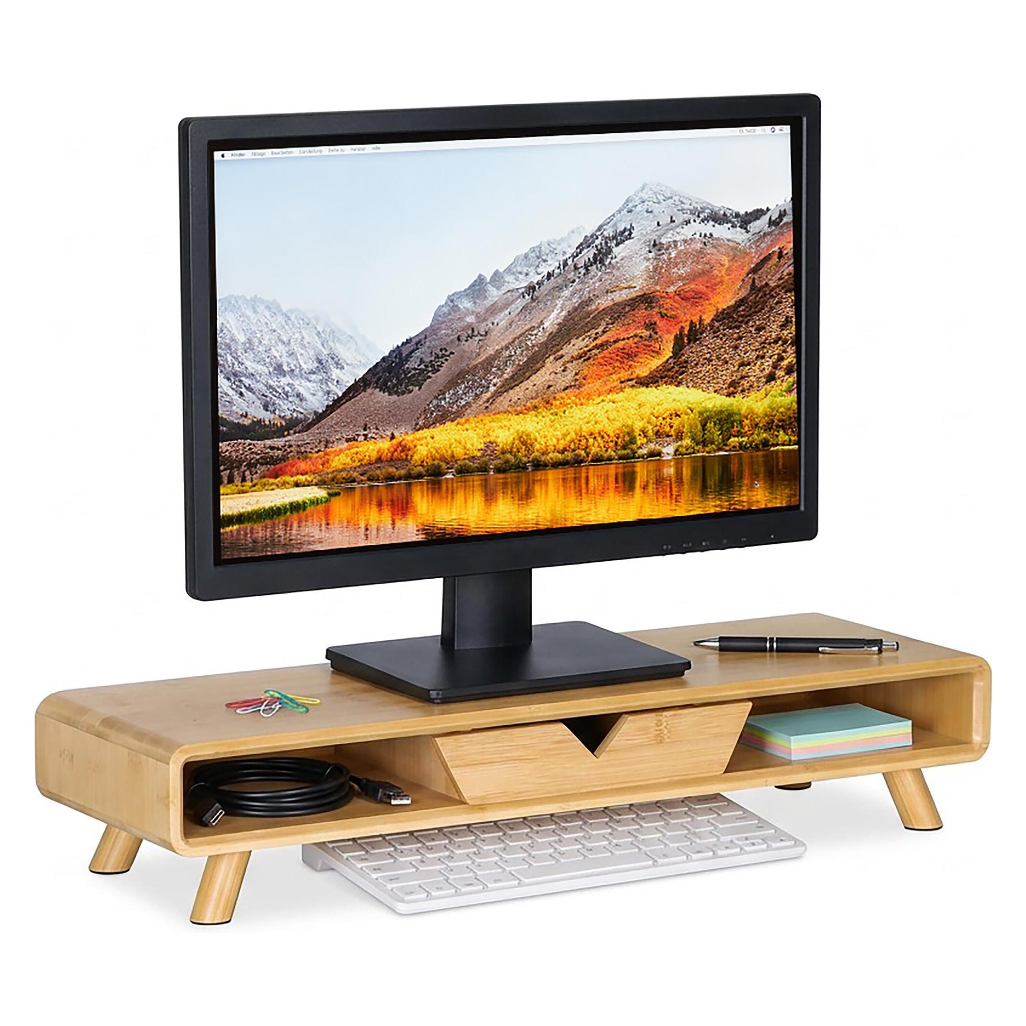 Relaxdays Monitorständer (4052025530525)