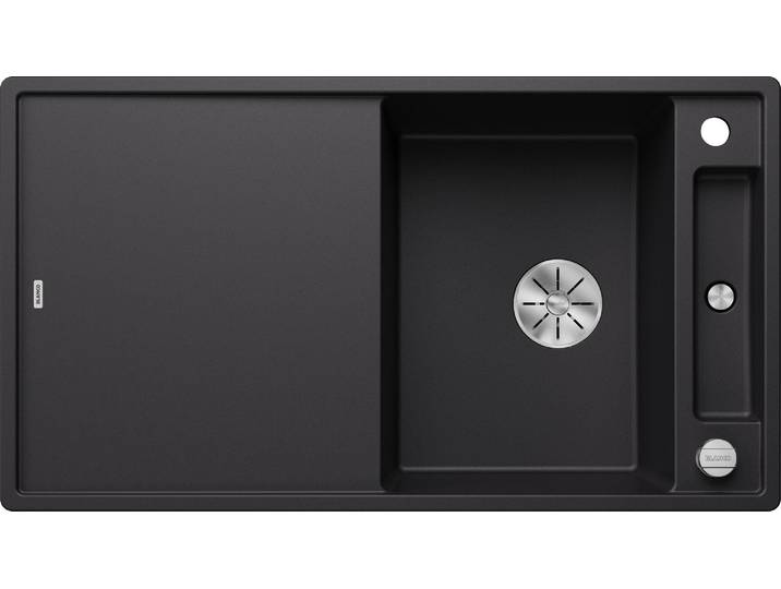 Spüle Blanco AXIA III 5 S 915 x 510 mm schwarz 525844