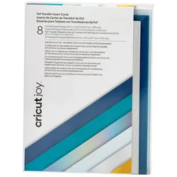 Cricut Joy™ Einlegekarten, Blue Lagoon-Musterset – A6, farbsortiert