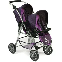 Bayer Chic Tandem-Buggy TWINNY, Pflaume