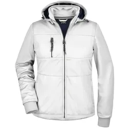 Damen Maritime Jacke "JN1077" - L - white/white/navy