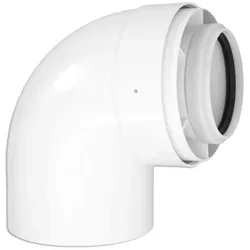 Viessmann AZ-Bogen 87 Grad DN 80/125 1 Stück