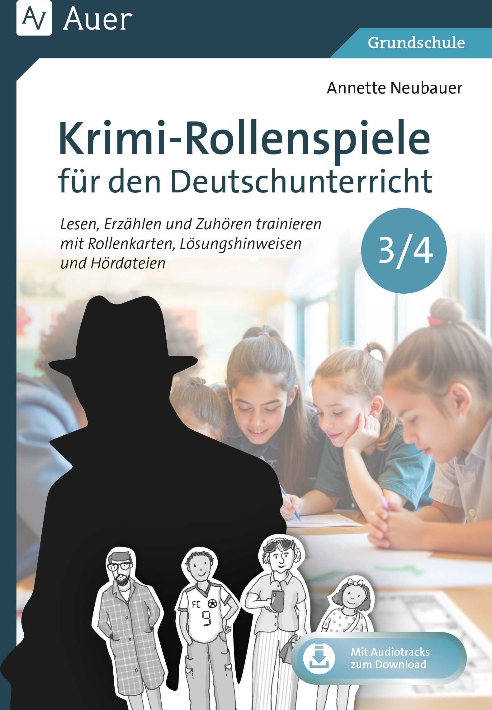 Auer Verlag Krimi-Rollenspiele für den Deutschunterricht 3-4