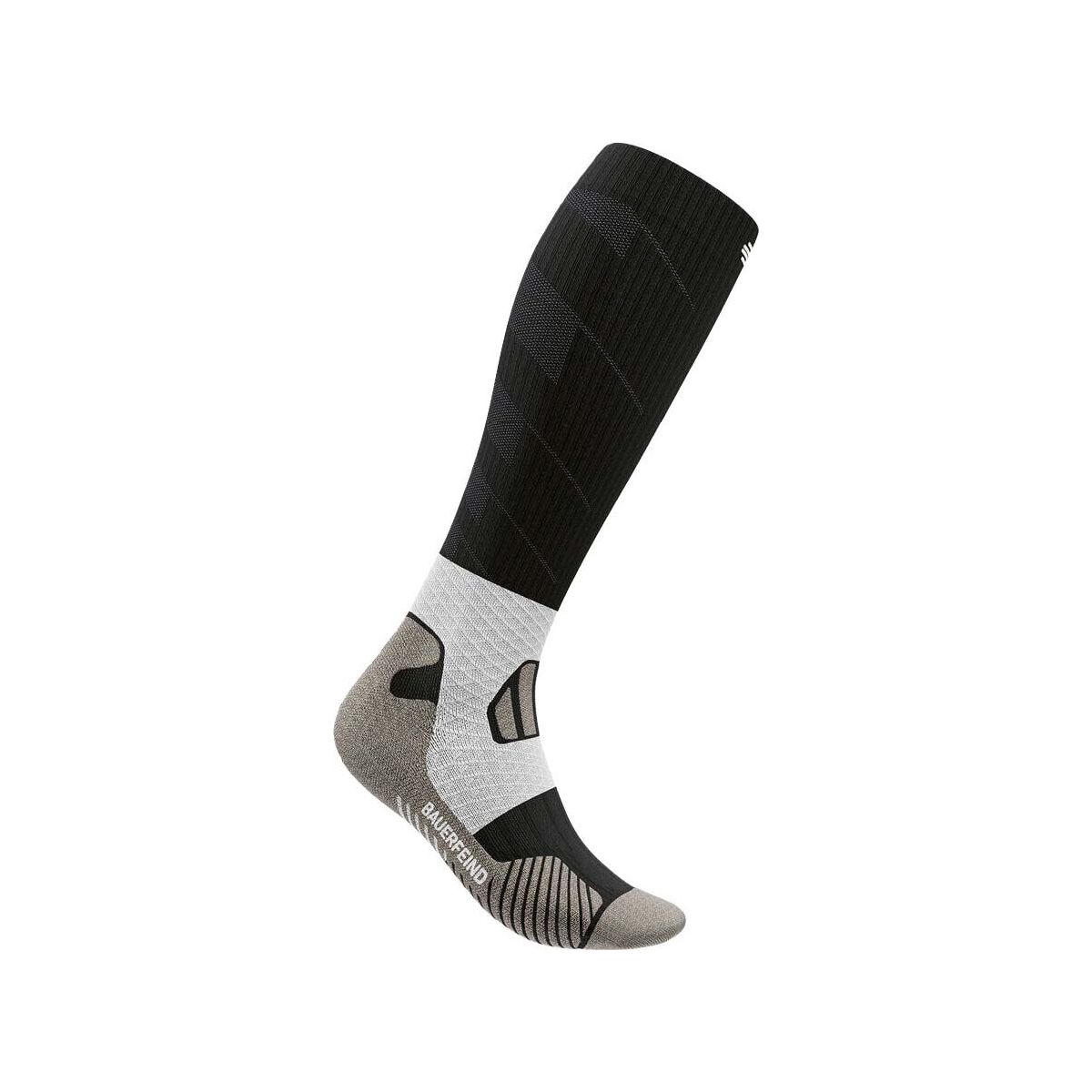 Bauerfeind Trail Run Cp.Socks,Men,S carbon black (CAR-BLA) 42-45 70000808