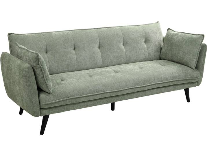 Bettsofa LUNA Polyester hellgrün