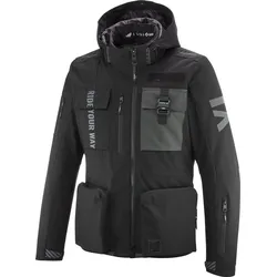 Ixon Darkrise wasserdichte Motorrad-Textiljacke S