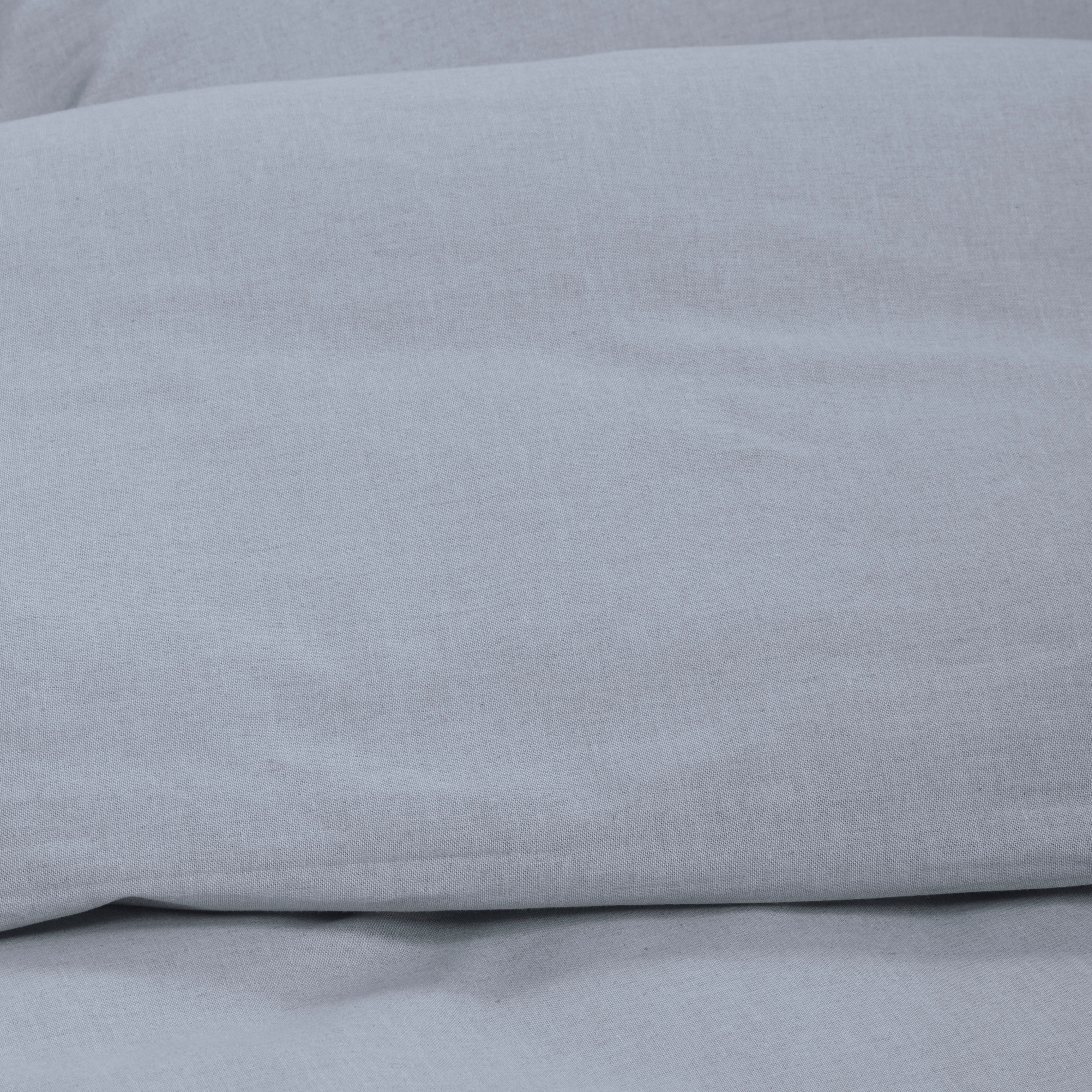 Bettwäsche SETEX "Chambray", blau (aquamarinblau), B/L: 155cm x 220cm, 1 Stk., 1 Stk., Chambray, B/L: 80cm x 80cm, 2 Stk., Chambray, Obermaterial: 90% Baumwolle, 10% Polyester, Bettwäsche, Bettwäsche, in diversen Uni-Tönen aquamarinblau B/L: 155cm x 220cm