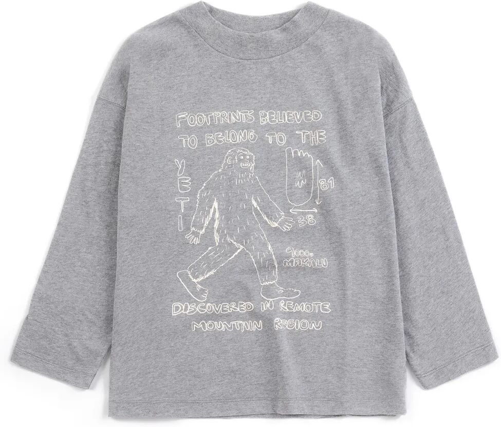 Bobo Choses T-shirt Yéti Gris chiné 2/3 ans