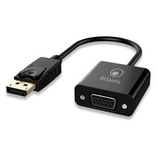 Atlantis Land A04-DP VGA Videokabel und Adapter 0,2 m VGA (D-Sub) DisplayPort Schwarz (DisplayPort) (A04-DP_VGA)