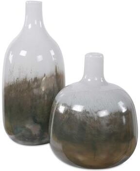 Uttermost Cardoni Smoke Vases, Set of 2