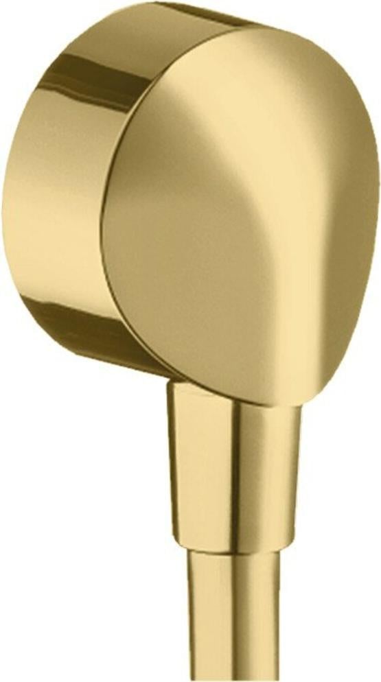 Hansgrohe Slangconnector Fixfit, voorkomt terugvloei, goudkleurig