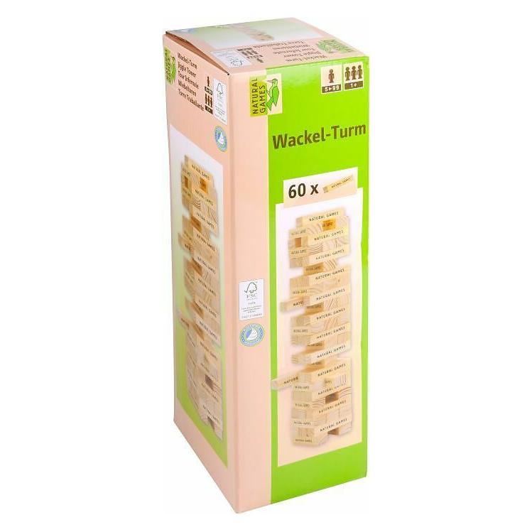 Natural games Wackel-Turm (Deutsch, 1 - 4 Spieler) (0061053379)
