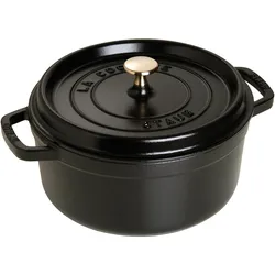 Staub Cocotte, Pfanne + Kochtopf, Schwarz