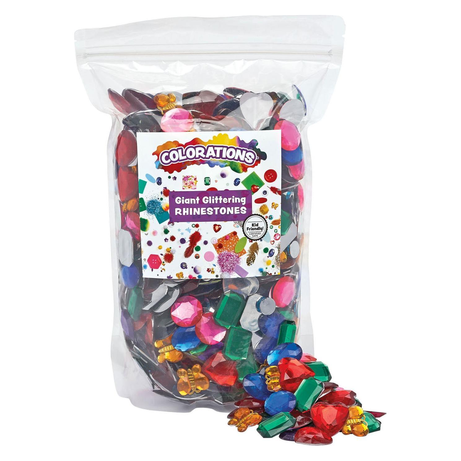 Colorations Glitzernde Strasssteine gross, 453 Gramm (453 Stk.) (44429055)