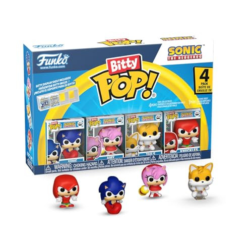 Funko Bitty POP! Sonic the Hedgehog 4-delige set mini-vinylfiguren