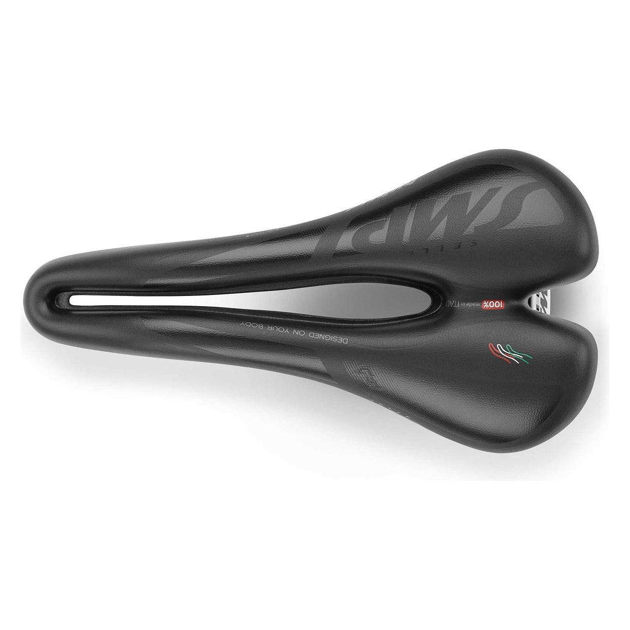 Selle Smp Smp Sattel Hybrid Schwarz Unisex 275x140mm 360g, ZSTT01HYBRIDGELNESMC (ZSTT01HYBRIDGELNESMCARD)