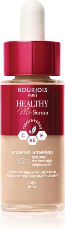 Bourjois Healthy Mix lightweight foundation for a natural look shade 54N Beige 30 ml