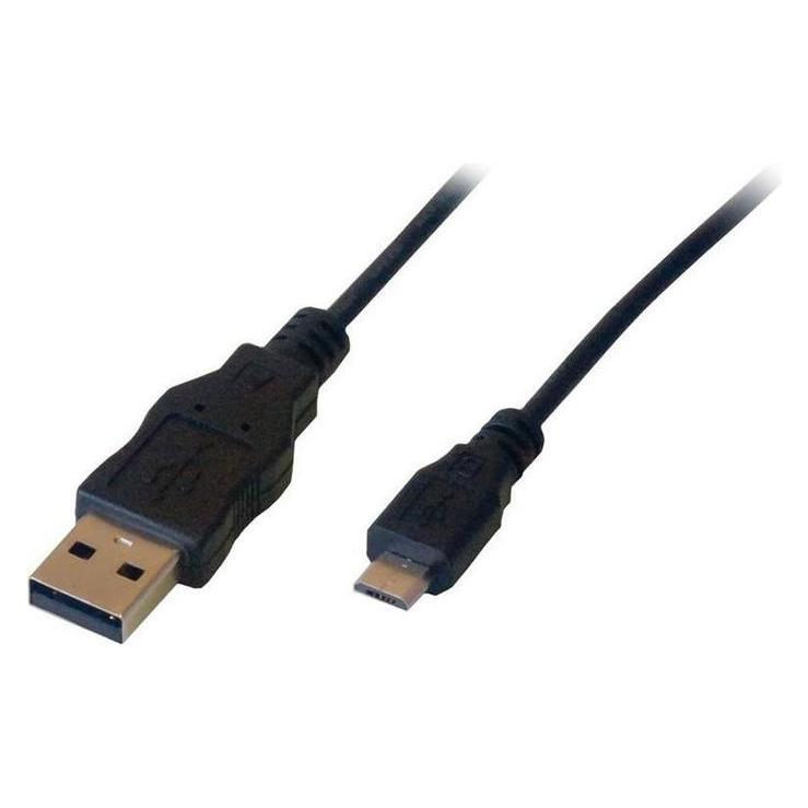 D2 Diffusion C ble USB 2.0 micro m le/m le 1M Noir (1 m, USB 2.0) (D2MICROUSB100N)