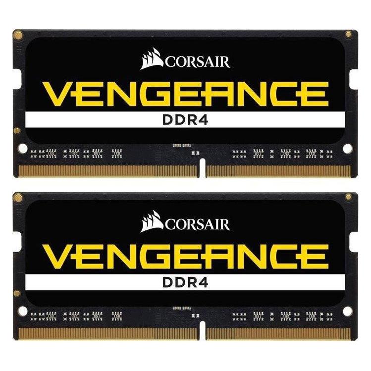 Corsair 2A3000C18 Memory Module 32 Gb (2 x 16GB, 3000 MHz, DDR4-RAM, SO-DIMM) (CMSX32GX4M2A3000C18)