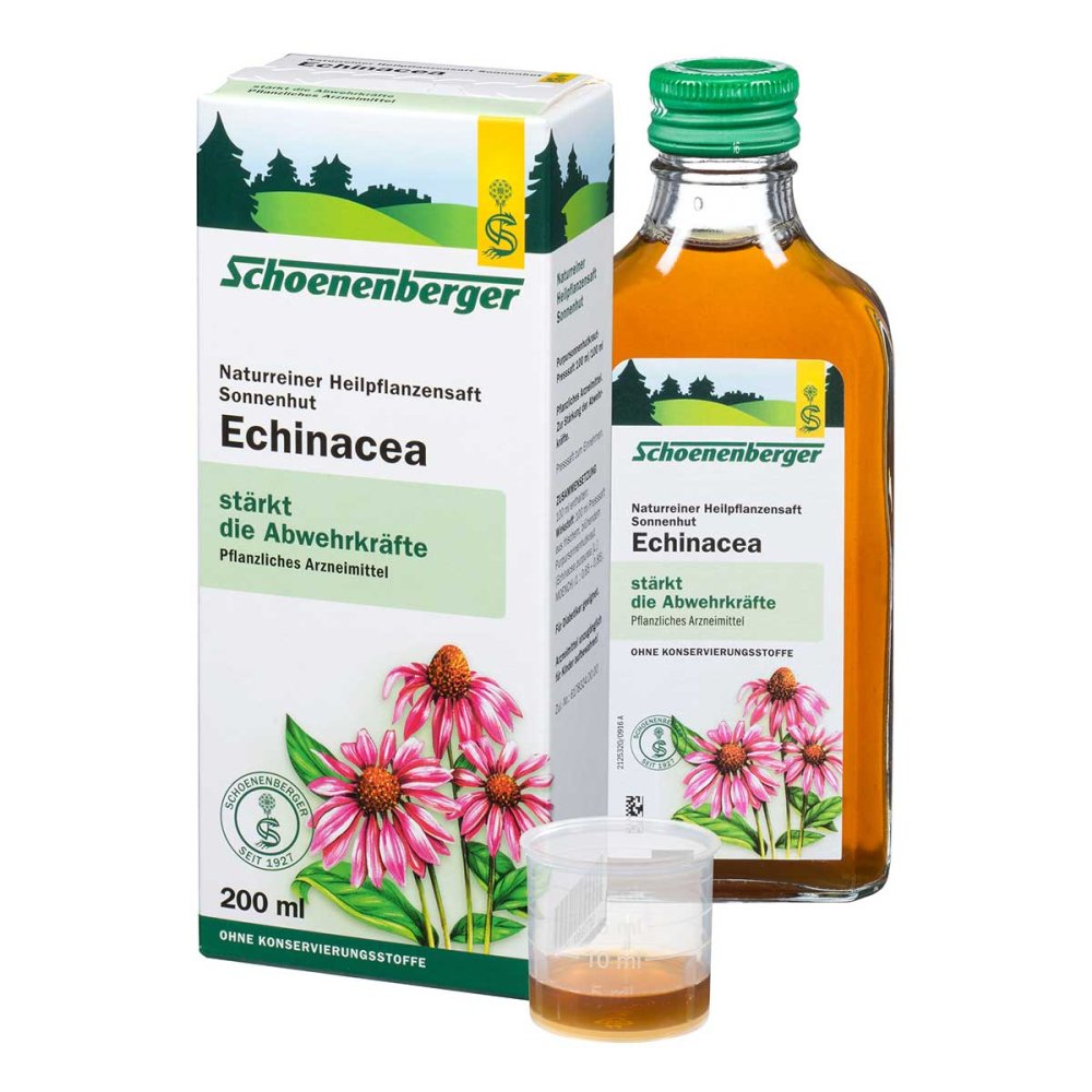 SALUS Pharma GmbH Schoenenberger Naturreiner Heilpflanzensaft Echinacea 00692110
