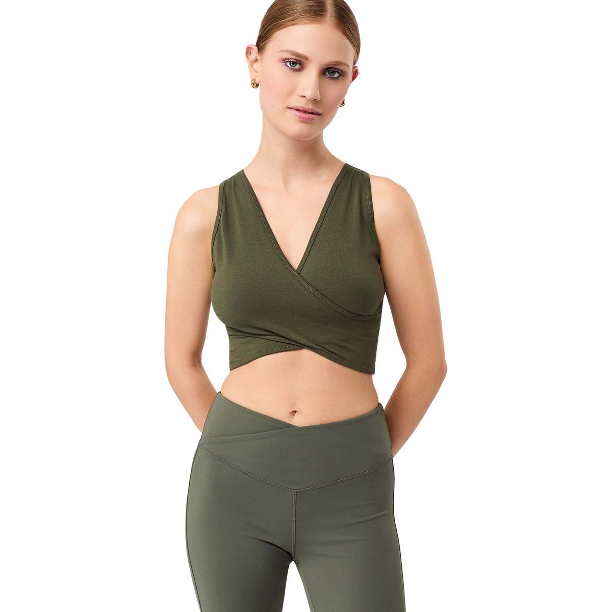Mandala Pilates Bra leaf XS BR22JE28-Pilates-Bra-leaf-XS