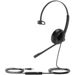 Yealink USB Headset UH34 Lite Mono Teams (Kabelgebunden, USB-A, Microsoft Teams), Office Headset, Schwarz