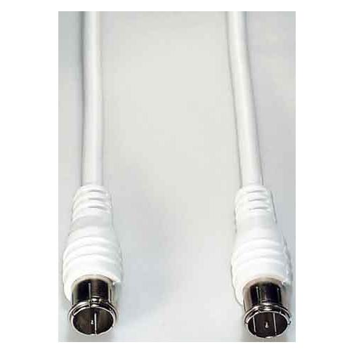 E+P FAS 50 5m F F Weiss Koaxialkabel (85 dB, Antennenkabel) (FAS50)
