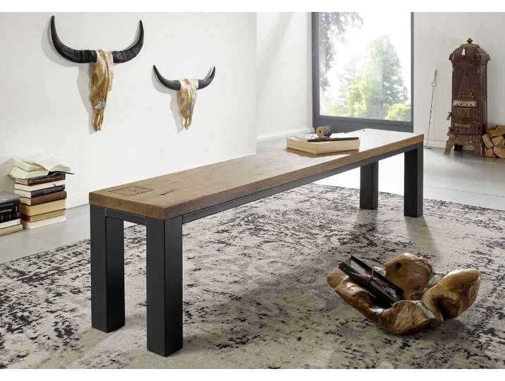 Banc 160x35 Chêne sauvage huilé Tabacco brown VILLANDERS #323
