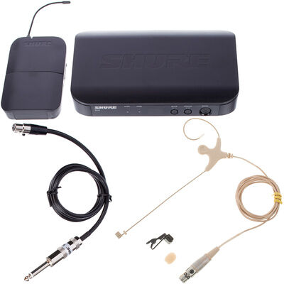 Shure BLX14 M17 EarmiKe D Bundle Beige