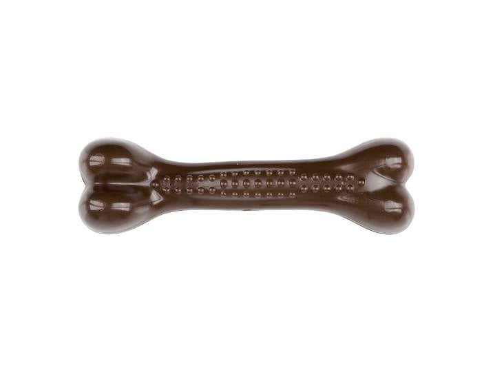 Hundespielzeug Knochen 20 cm braun