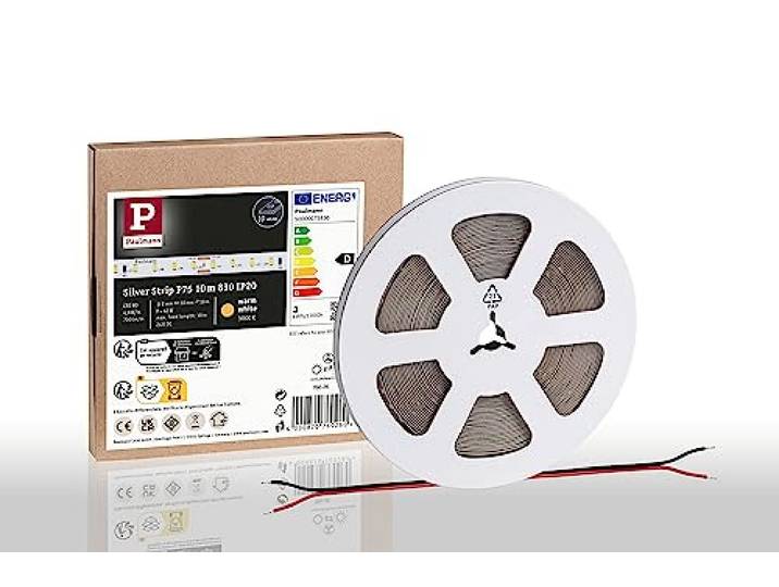Paulmann Pro Strip LED Strip Silver P75 10m 3000K
