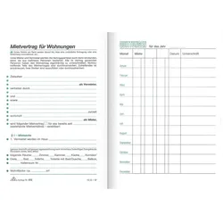 Roth, Formular, Mietvertragsheft