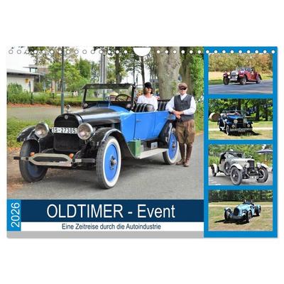 OLDTIMER-Event (Wandkalender 2026 DIN A4 quer), CALVENDO Monatskalender