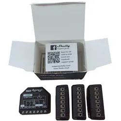 4 er Set Shelly 2PM Gen 3 WLAN-Schaltaktor mit Leistungsmessung