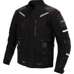 Büse Gravel XR, Textiljacke wasserdicht - Schwarz - 56