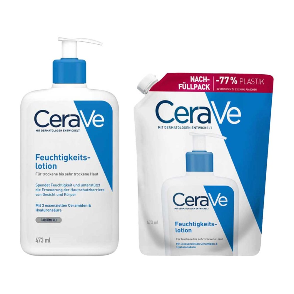 Cerave Feuchtigkeitslotion + Nachfüllpack 08105764
