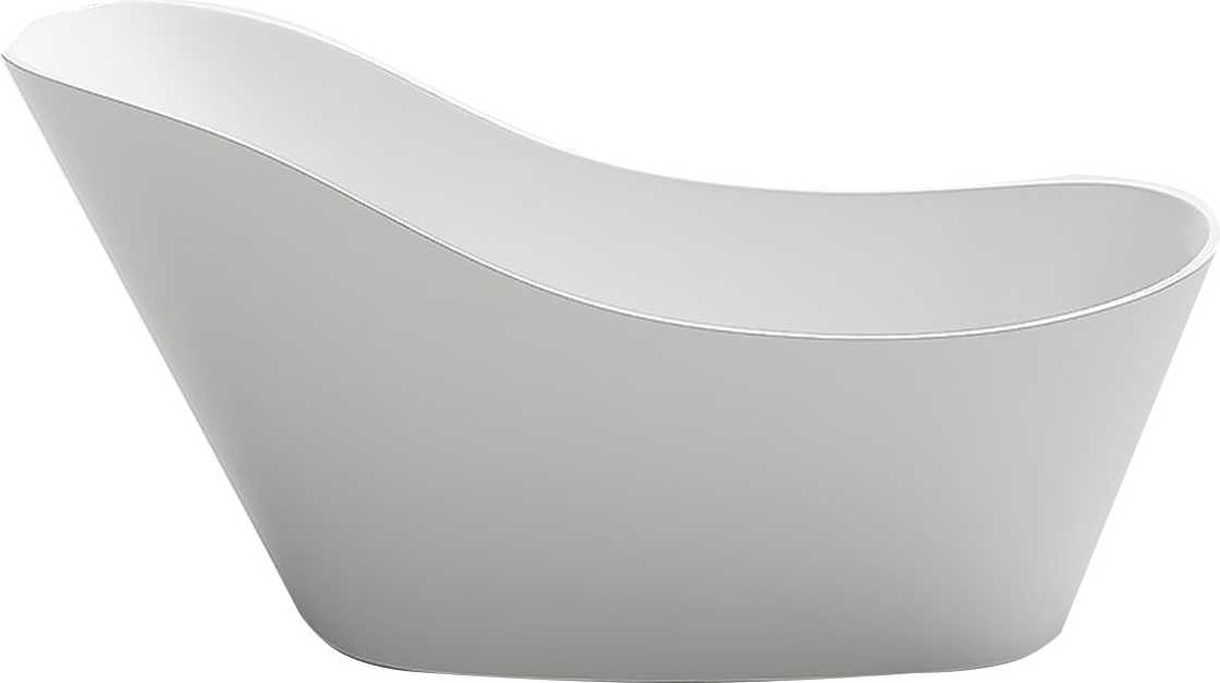 Jet-Line | Design Badewanne 'Chur II' | freistehend | Badezimmer | Badezimmerausstattung |Bad | Wanne | weiß | 170 x 72 x 82 cm