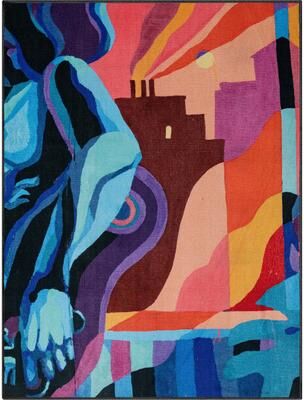 Well Woven x Misha Tyutyunik Sunday Jungle Aubade Rug