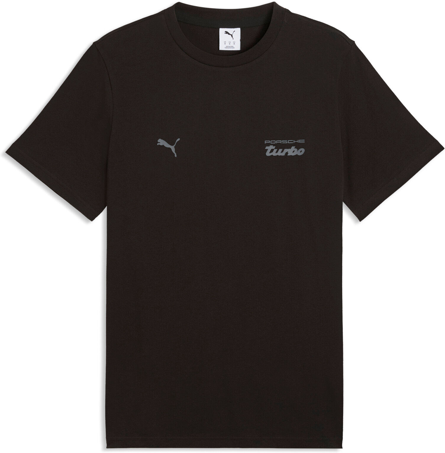 T-Shirt PUMA "PL ESS TEE", Herren, Gr. S, schwarz (puma schwarz), Jersey, Obermaterial: 100% Baumwolle, unifarben, regular fit normal, Rundhals, Shirts T-Shirt, Kurzarm, klassisch, für Motorsport-Fans, ohne Kapuze puma schwarz S